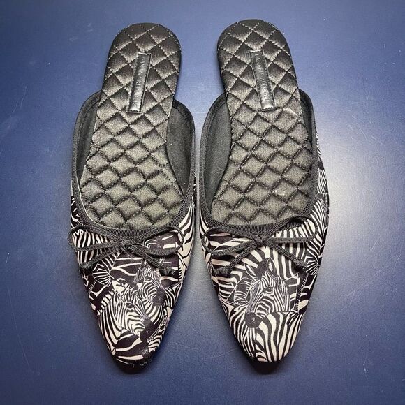 Banana Republic Shoes Banana Republic Blackwhite Zebra Safari Print